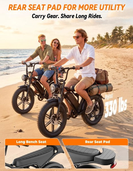 Jasion RetroVolt,70-Mile Range,Fat Tire